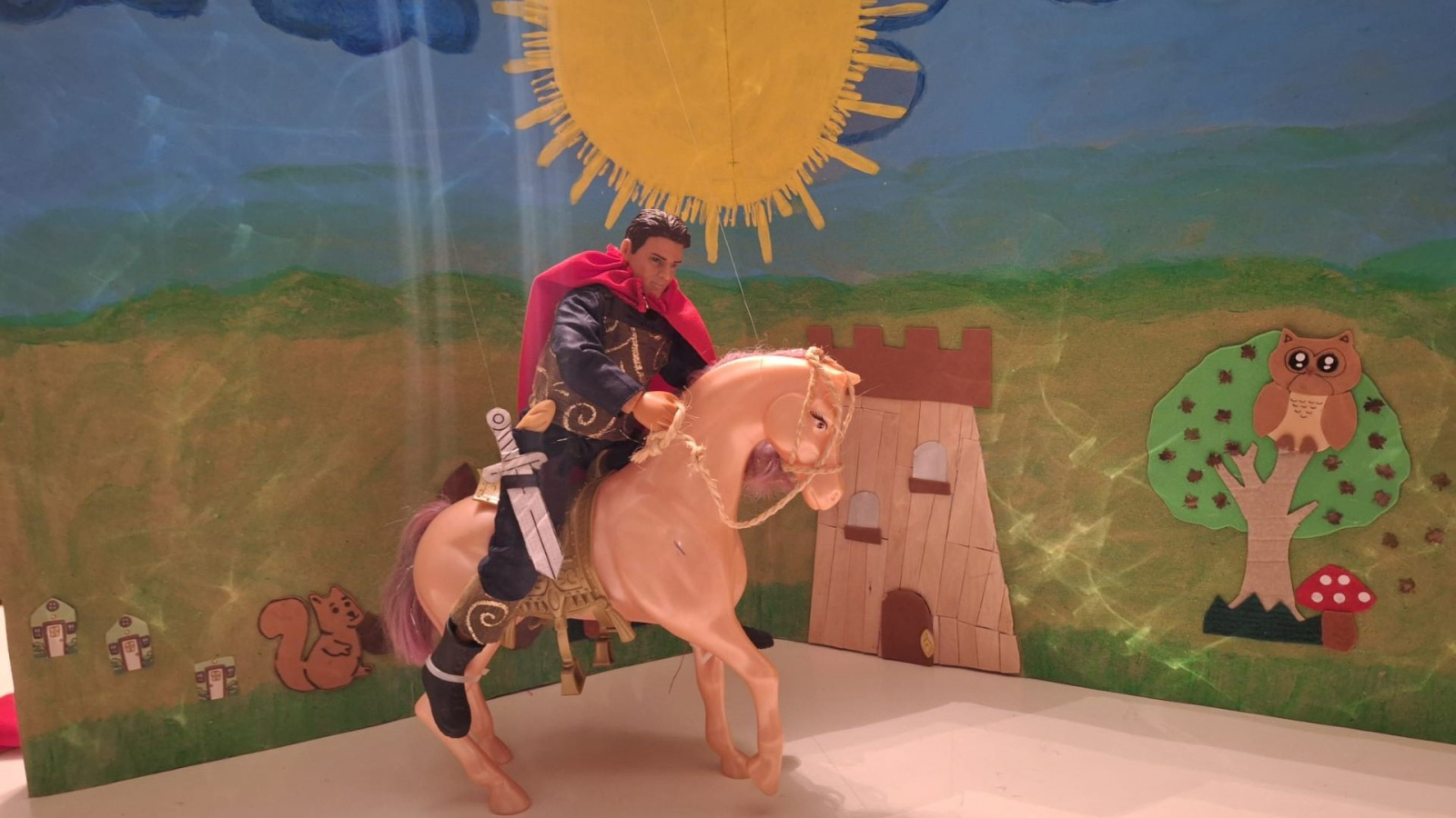 Lenda de São Martinho ganha vida na Biblioteca Escolar da EB Pedra Mourinha