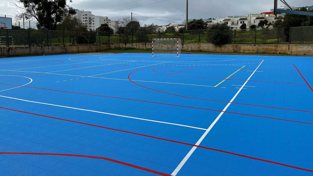 Mapa de rotação das instalações desportivas relativa ao 1º período