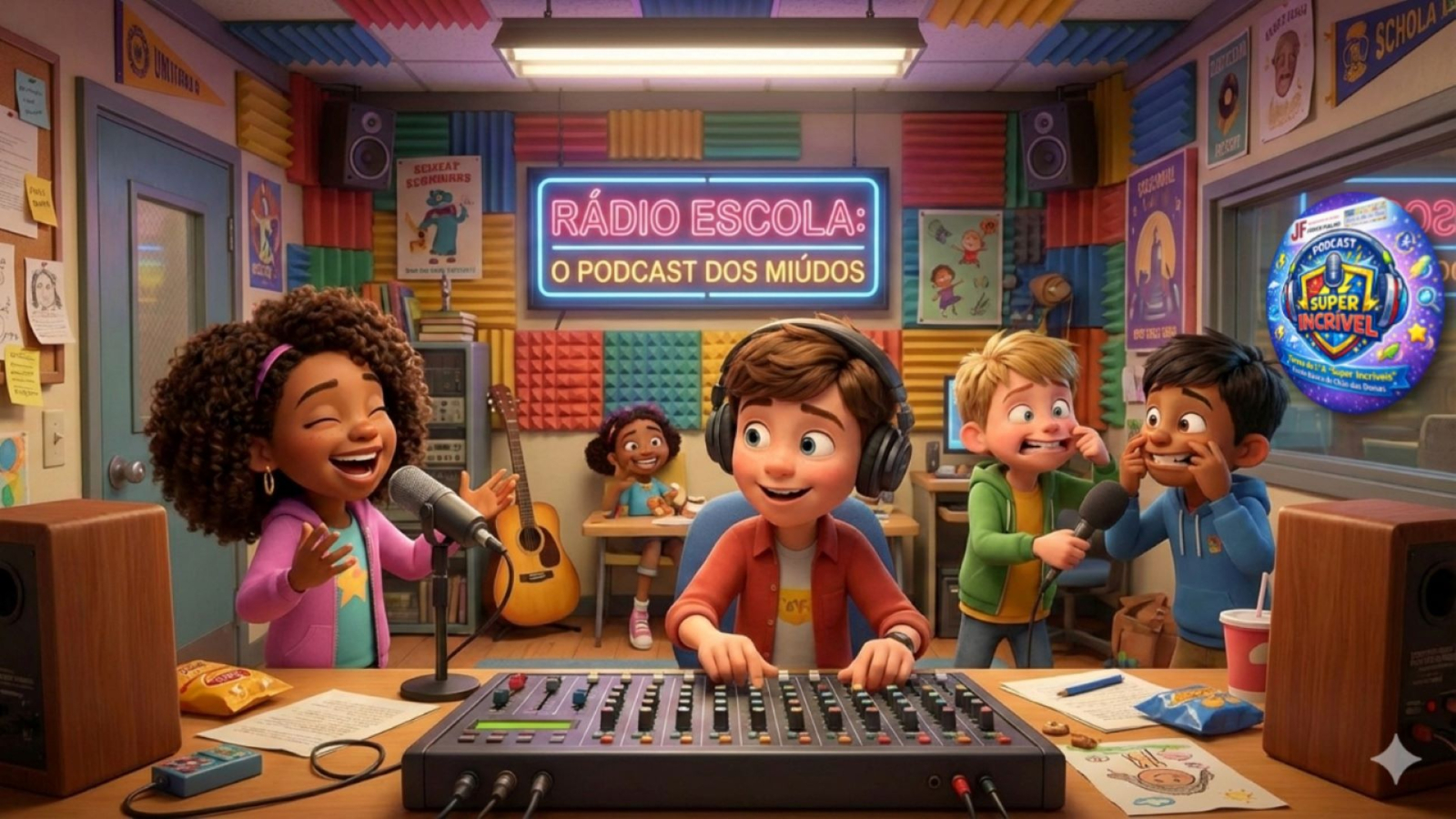 Turma do 1.º A EB1 De Chão das Donas lança podcast “Super Incrível” para celebrar o Dia da Internet Mais Segura