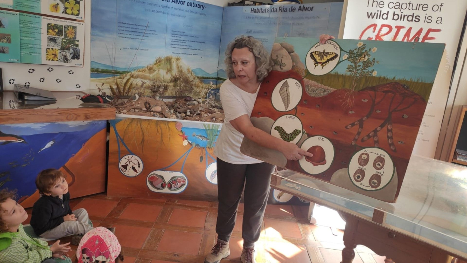 À descoberta dos habitats com a Associação A Rocha