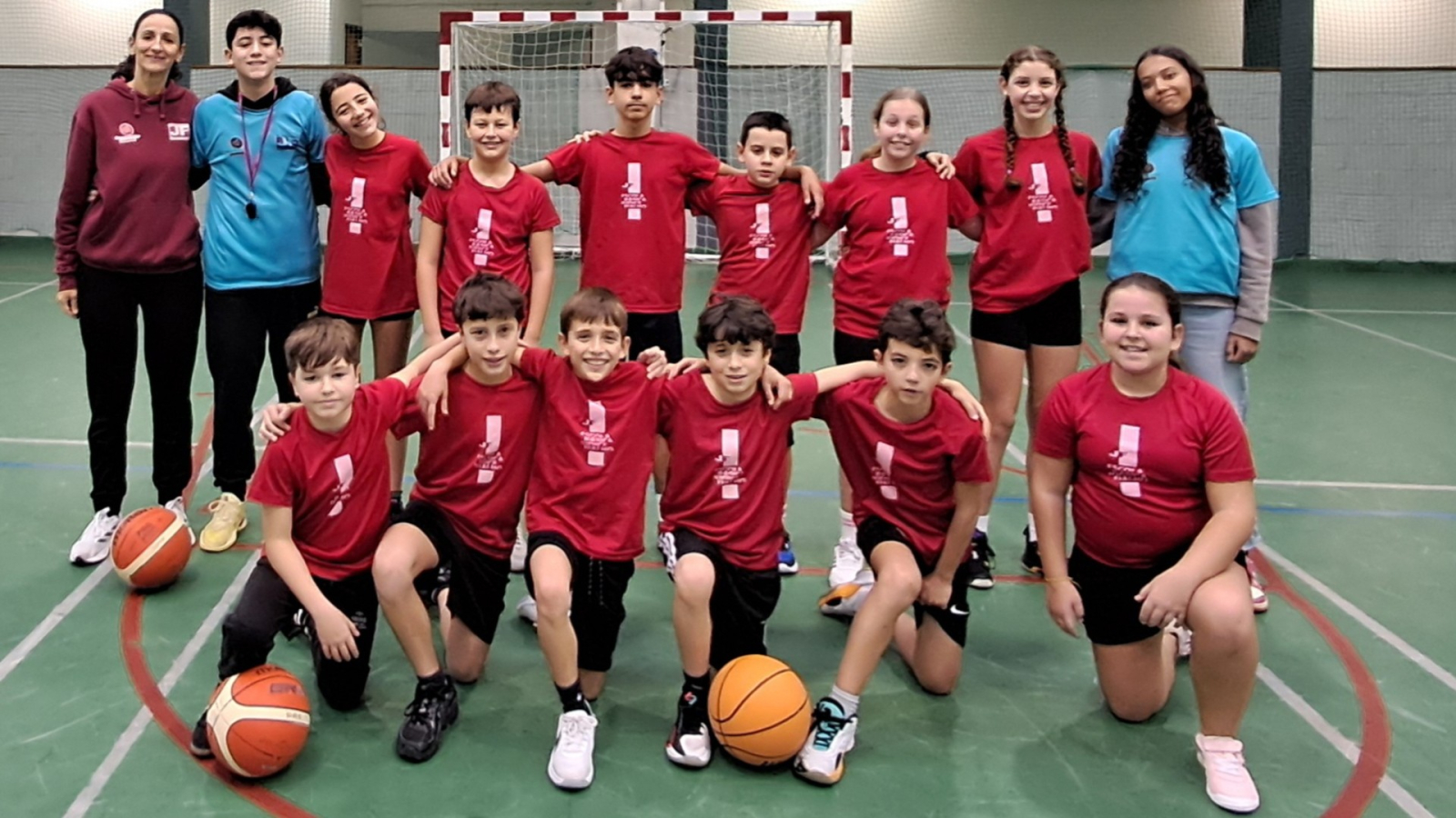 Júdice Fialho domina 1.º Encontro de Basquetebol Infantis B